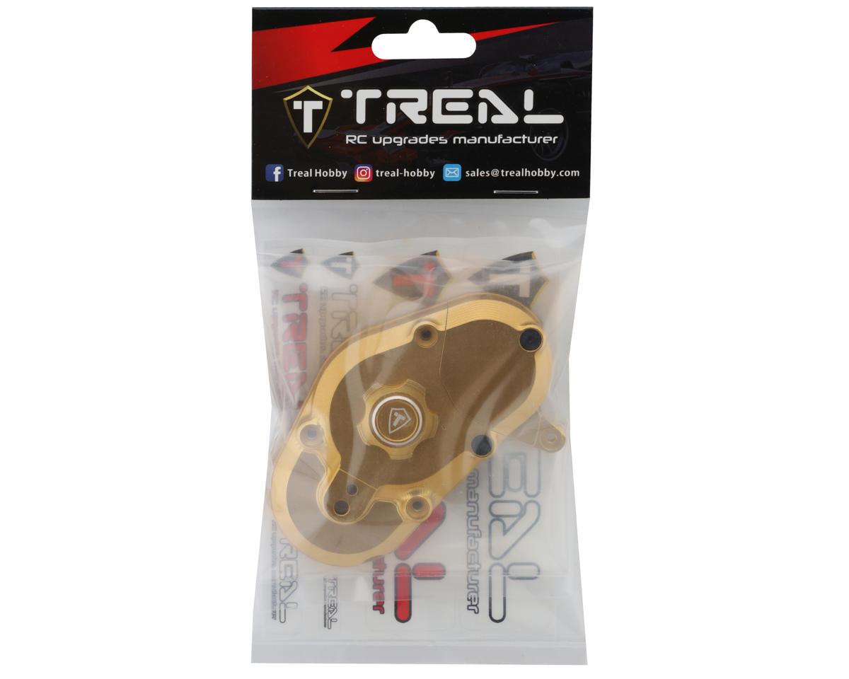 Treal Hobby Losi Promoto MX CNC Aluminum Transmission Case (Gold)