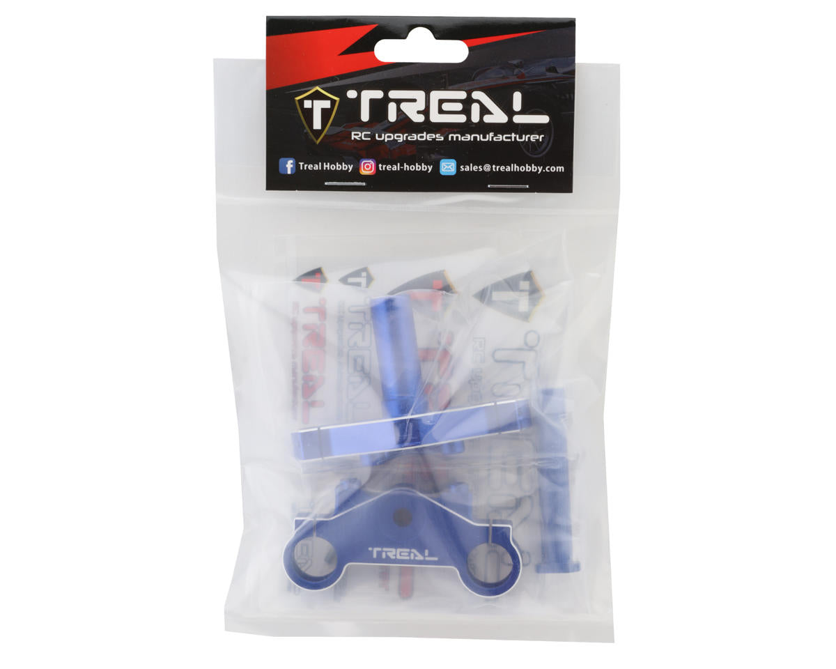 Treal Hobby Promoto CNC Aluminum Triple Clamp Set (Blue)