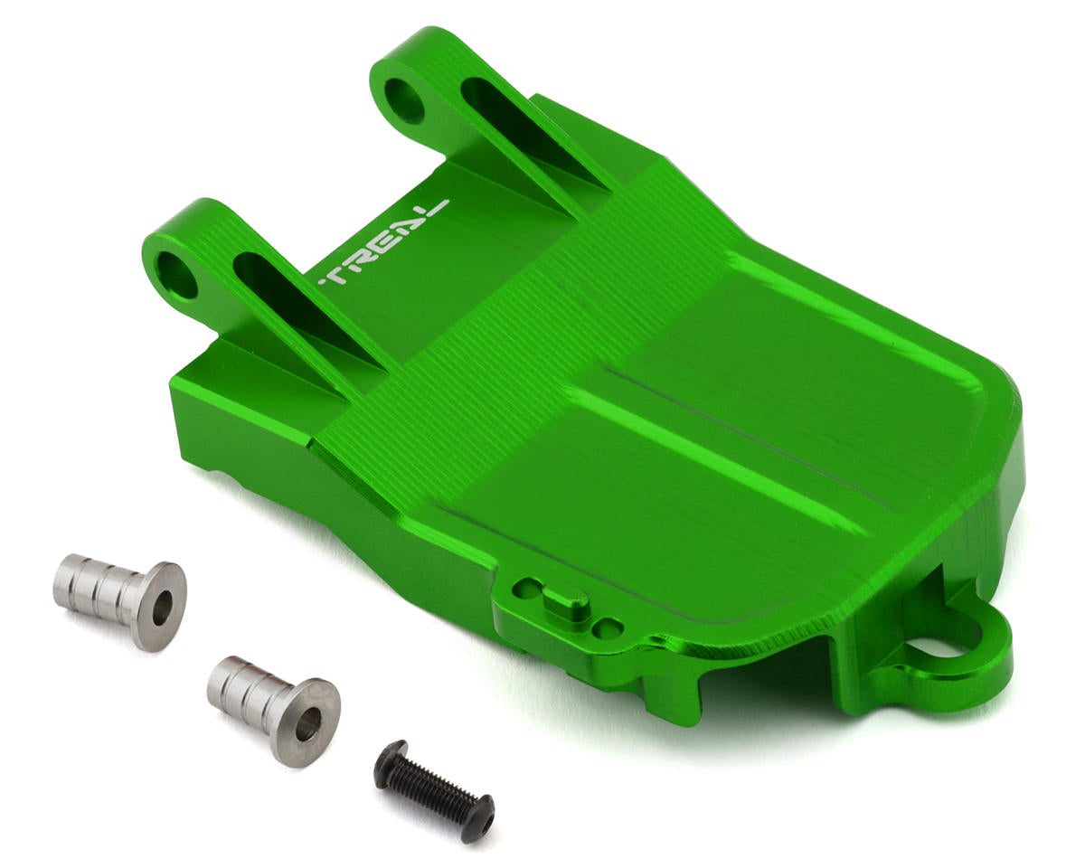 Treal Hobby Promoto MX CNC Aluminum Battery Box Door Cover (Green)