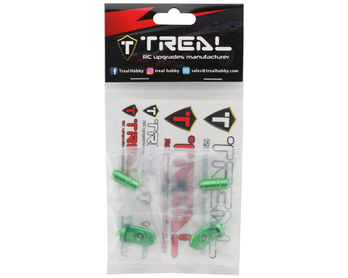 Treal Hobby Promoto CNC Aluminum Foot Pegs (Green) (2)