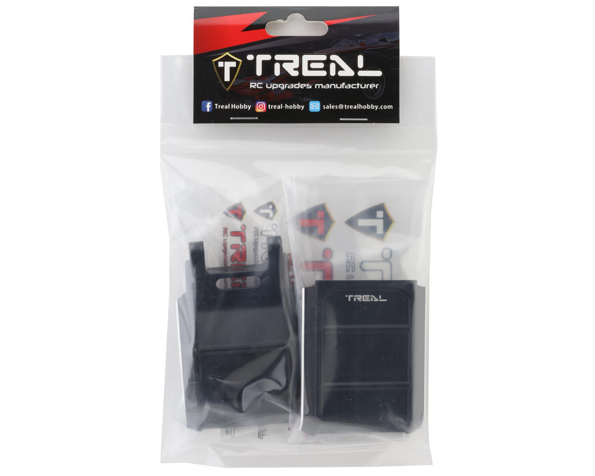 Treal Hobby Losi Promoto MX CNC Aluminum Skid Plate (Black)