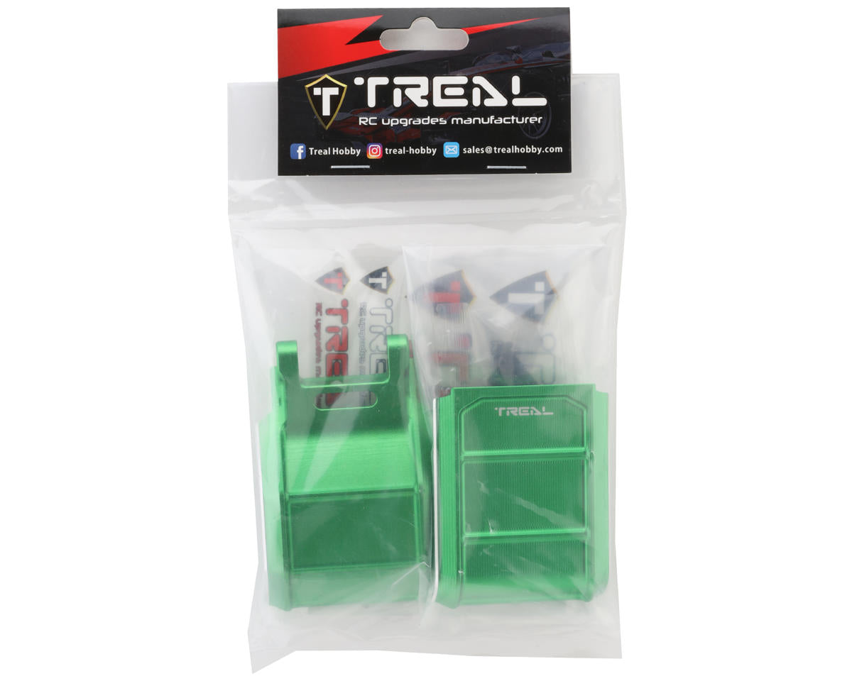 Treal Hobby Losi Promoto MX CNC Aluminum Skid Plate (Green)