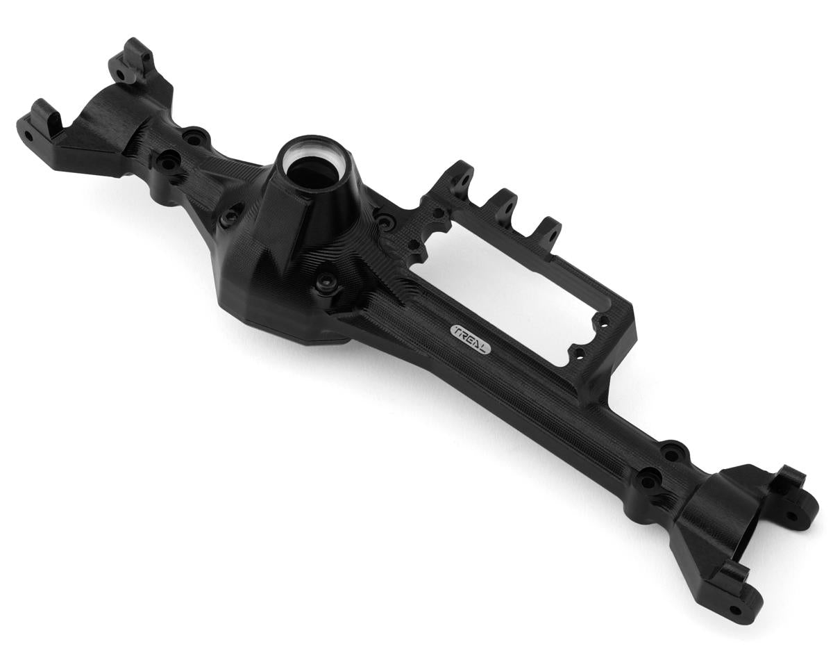 Treal Hobby RBX10 Ryft Aluminum Front Axle Housing (Black)
