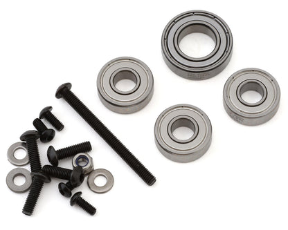 Treal Hobby RBX10 Ryft Aluminum Front Axle Housing (Silver)