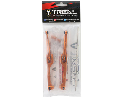 Treal Hobby RBX10 Ryft Aluminum Rear Torsional Sway Bar Set (Orange)
