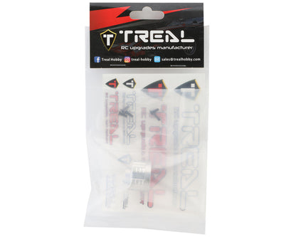 Treal Hobby Axial RBX10 Ryft Aluminum Differential Housing Cup (Silver)