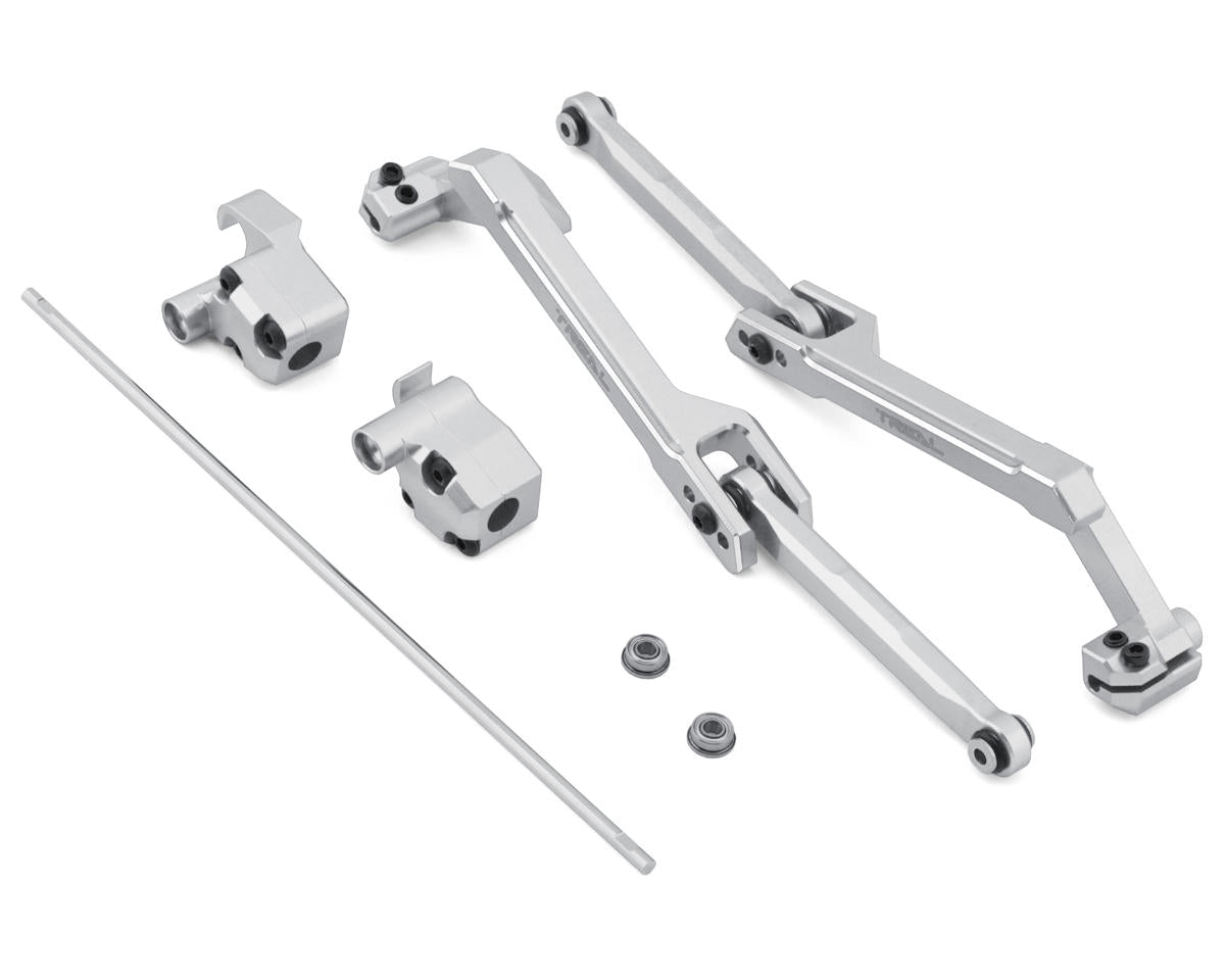 Treal Hobby RBX10 Ryft Aluminum Front Sway Bar Set (Silver)