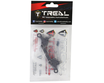 Treal Hobby Axial SCX10 III CNC Aluminum Rear Bumper Mount (Grey)