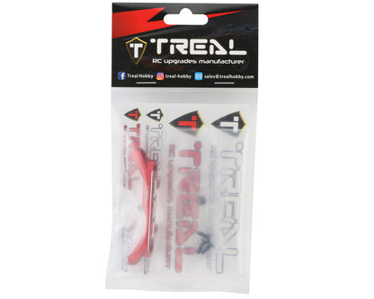 Treal Hobby Axial SCX10 III Aluminum Front Chassis/Shock Tower Brace (Red)