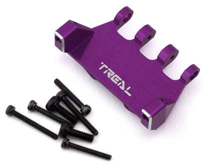 Treal Hobby Axial SCX24 Aluminum Servo Mount (Purple) (EcoPower/Emax)