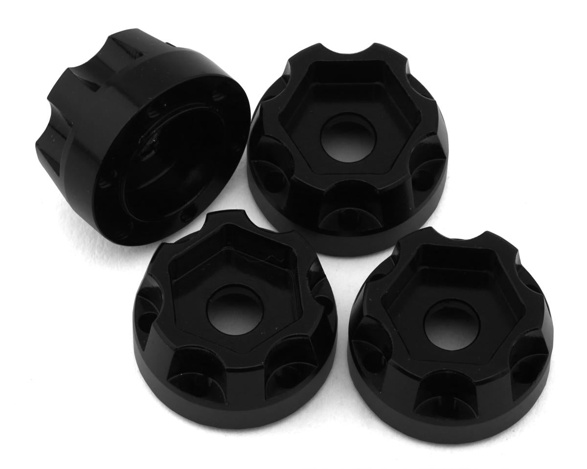Treal Hobby Type C 1.0" Aluminum Beadlock Crawler Wheels (Blue) (4) (27.3g)