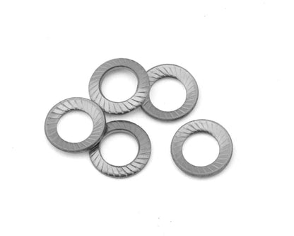 Treal Hobby Type C 1.0" Aluminum Beadlock Crawler Wheels (Blue) (4) (27.3g)