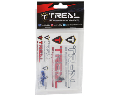 Treal Hobby Axial SCX24 Aluminum Servo Horn (Blue) (2) (15T) (Emax)