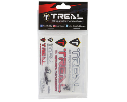 Treal Hobby Axial SCX24 Aluminum Servo Horn (Grey) (2) (15T) (Emax)