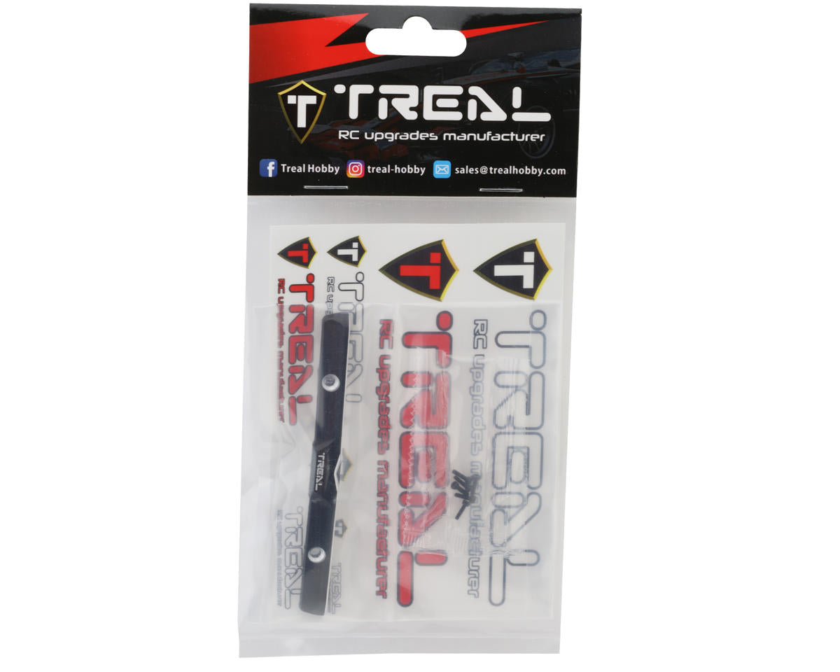 Treal Hobby Axial SCX24 Aluminum Front Bumper (Black) (C10)