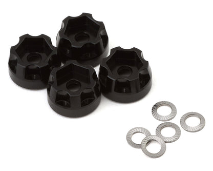 Treal Hobby Type L 1.0" Aluminum Cyclone Beadlock Wheels (Green) (4) (27.5g ea)
