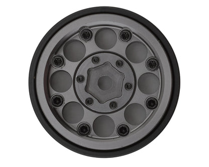 Treal Hobby 1.0" 8-Hole Beadlock Wheels (Grey) (4) (22g)