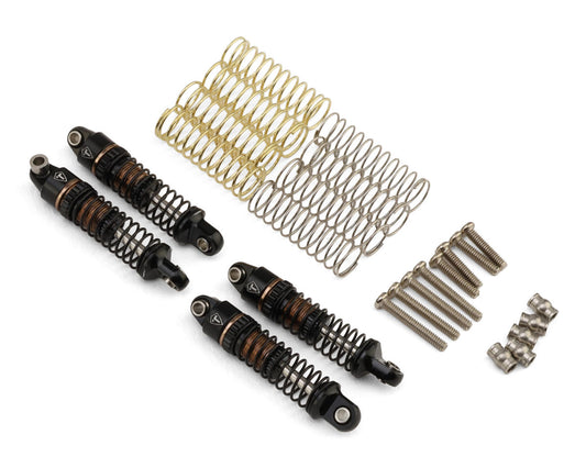 Treal Hobby Axial SCX30 23mm Aluminum Threaded Oil-fillable Shocks (Bronze)