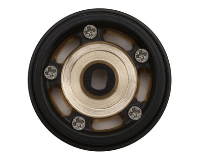 Treal Hobby 0.7" 5-Slot Brass Micro Rock Crawler Beadlock Wheels