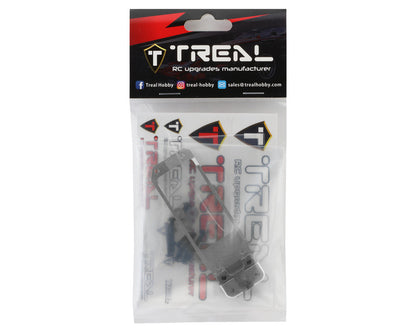 Treal Hobby SCX6 Adjustable Aluminum Servo Mount (Silver)