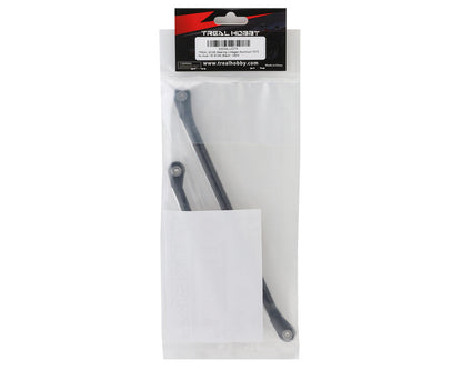 Treal Hobby SCX6 Aluminum Steering Links (Black)