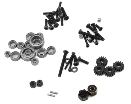 Treal Hobby Aluminum Front Portal Axle Set for Traxxas TRX-4M (Silver)
