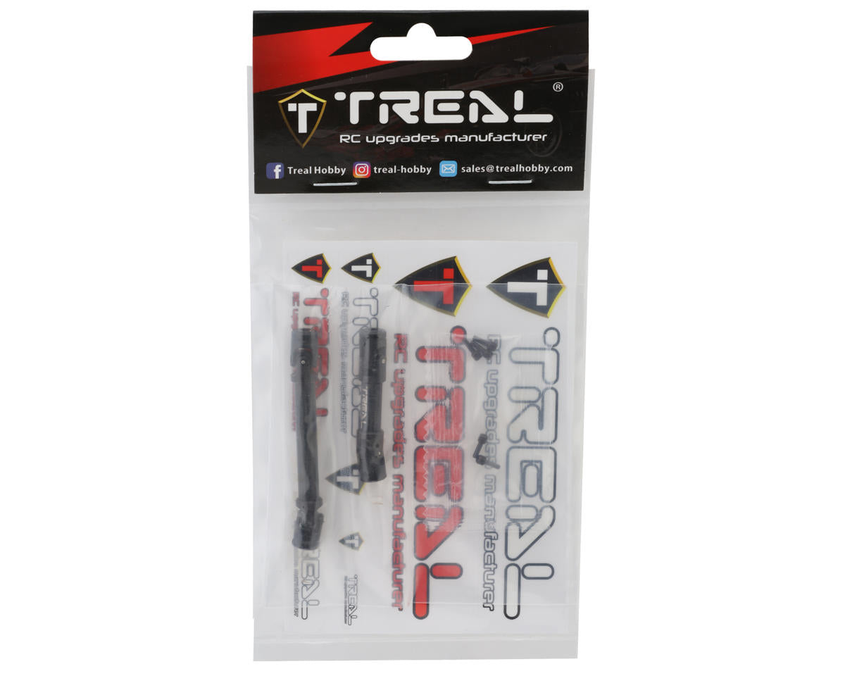 Treal Hobby HD Steel Center Slider Driveshafts Set for Traxxas® TRX-4MT™ (2)