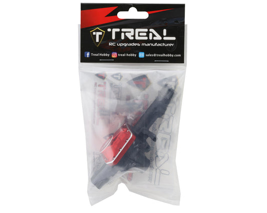 Treal Hobby Aluminum Front Axle Housing for Traxxas TRX-4/TRX-6 (Black)