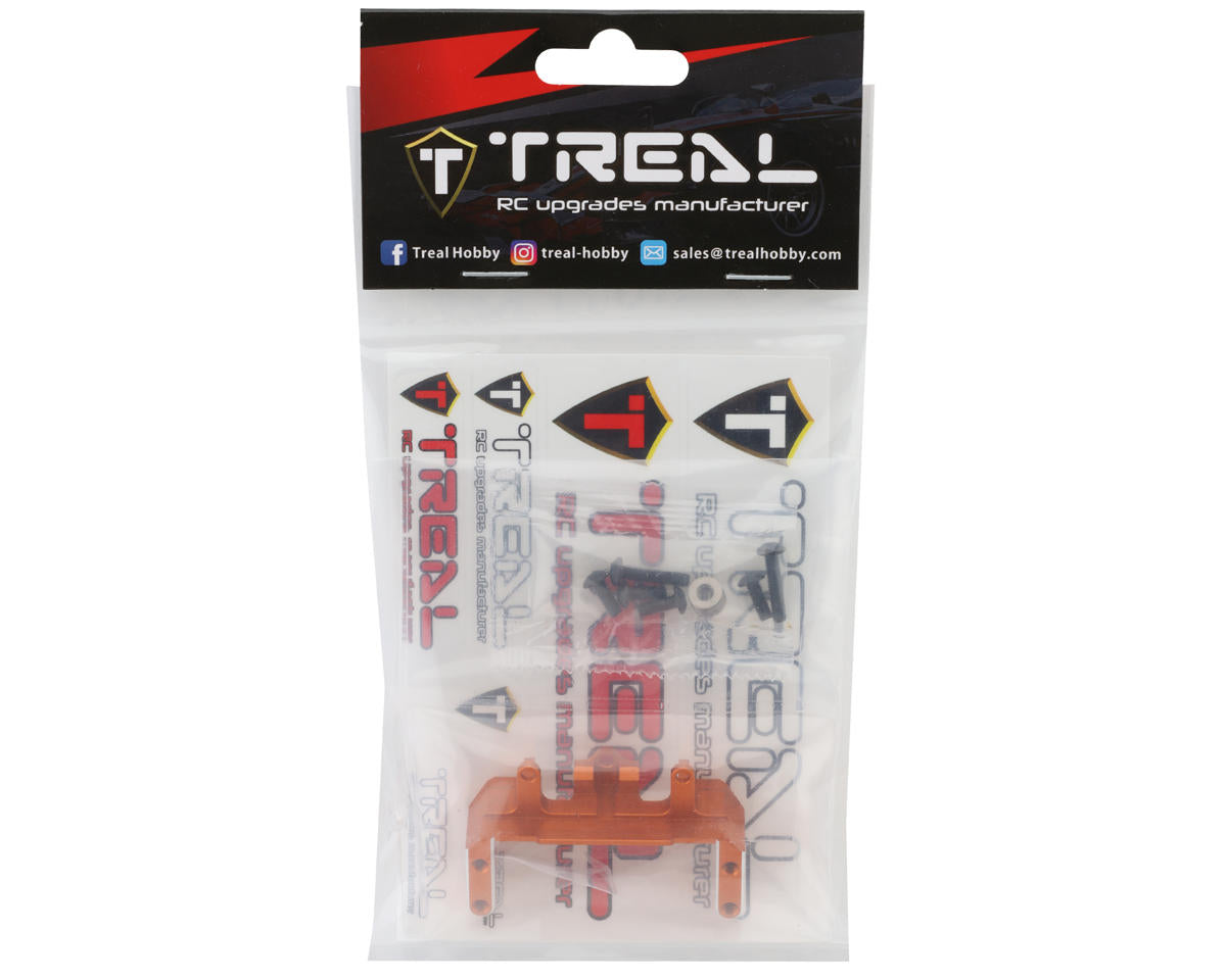 Treal Hobby Axial UTB18 Aluminum Front Servo Mount (Orange)