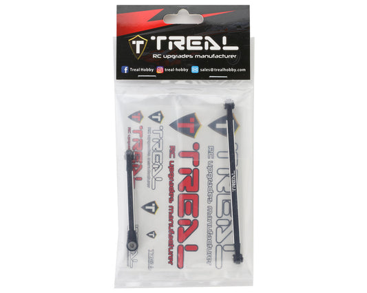 Treal Hobby Axial UTB18 Aluminum Front Steering Linkage Set (Black)