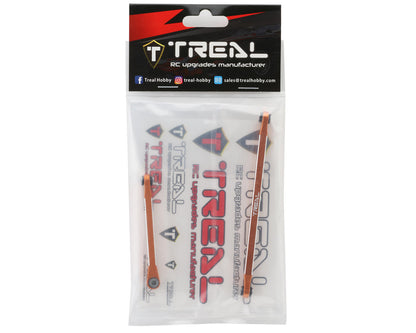 Treal Hobby Axial UTB18 Aluminum Front Steering Linkage Set (Orange)