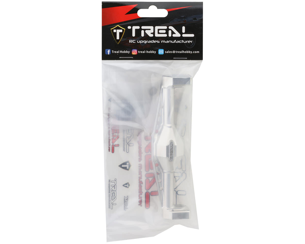 Treal Hobby Axial UTB18 Aluminum Rear Axle Housing (Silver)