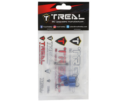 Treal Hobby 1.9" Scale 4mm Wheel Center Caps (Blue) (4)