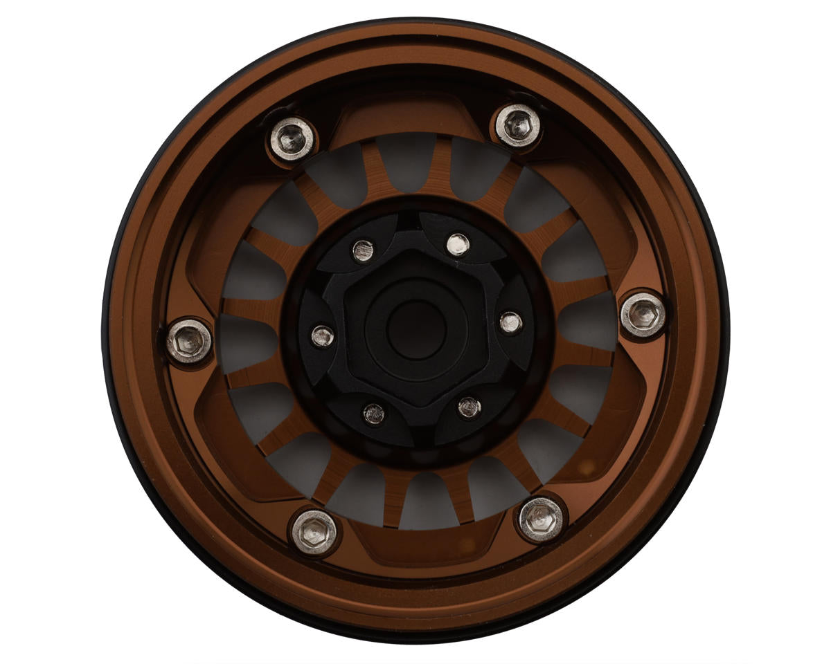 Treal Hobby Type N 1.9" Multi-Spoke Beadlock Wheels (Bronze) (4)