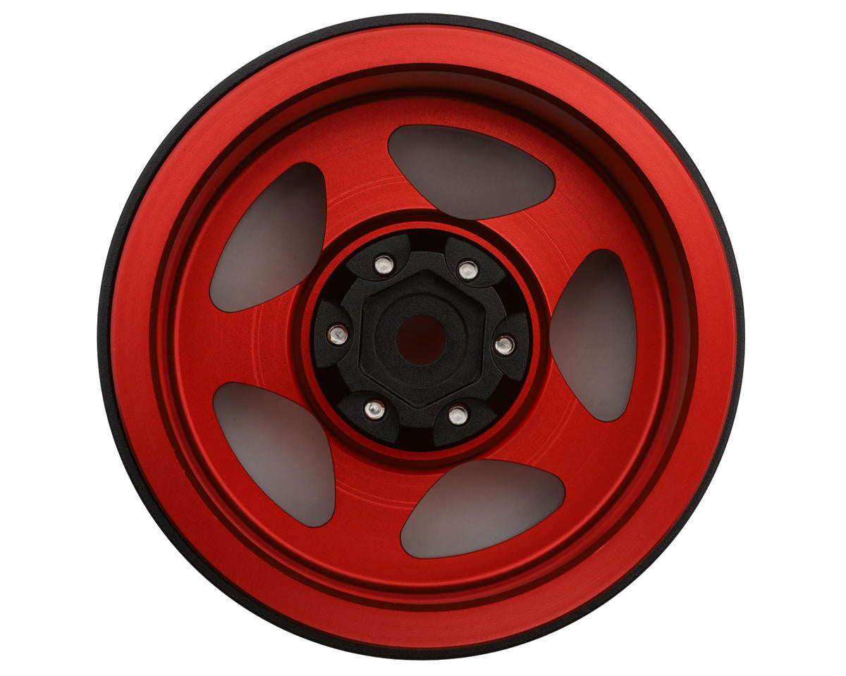 Treal Hobby Type C 2.2" 5-Spoke Aluminum 1/10 Rock Crawler Beadlock Wheels