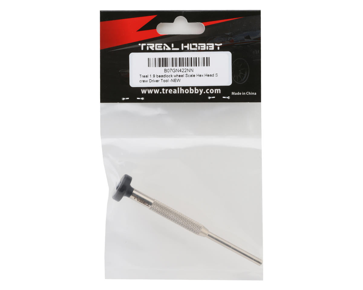 Treal Hobby 1.9" Beadlock Hex Head Scale Screw Driver Tool