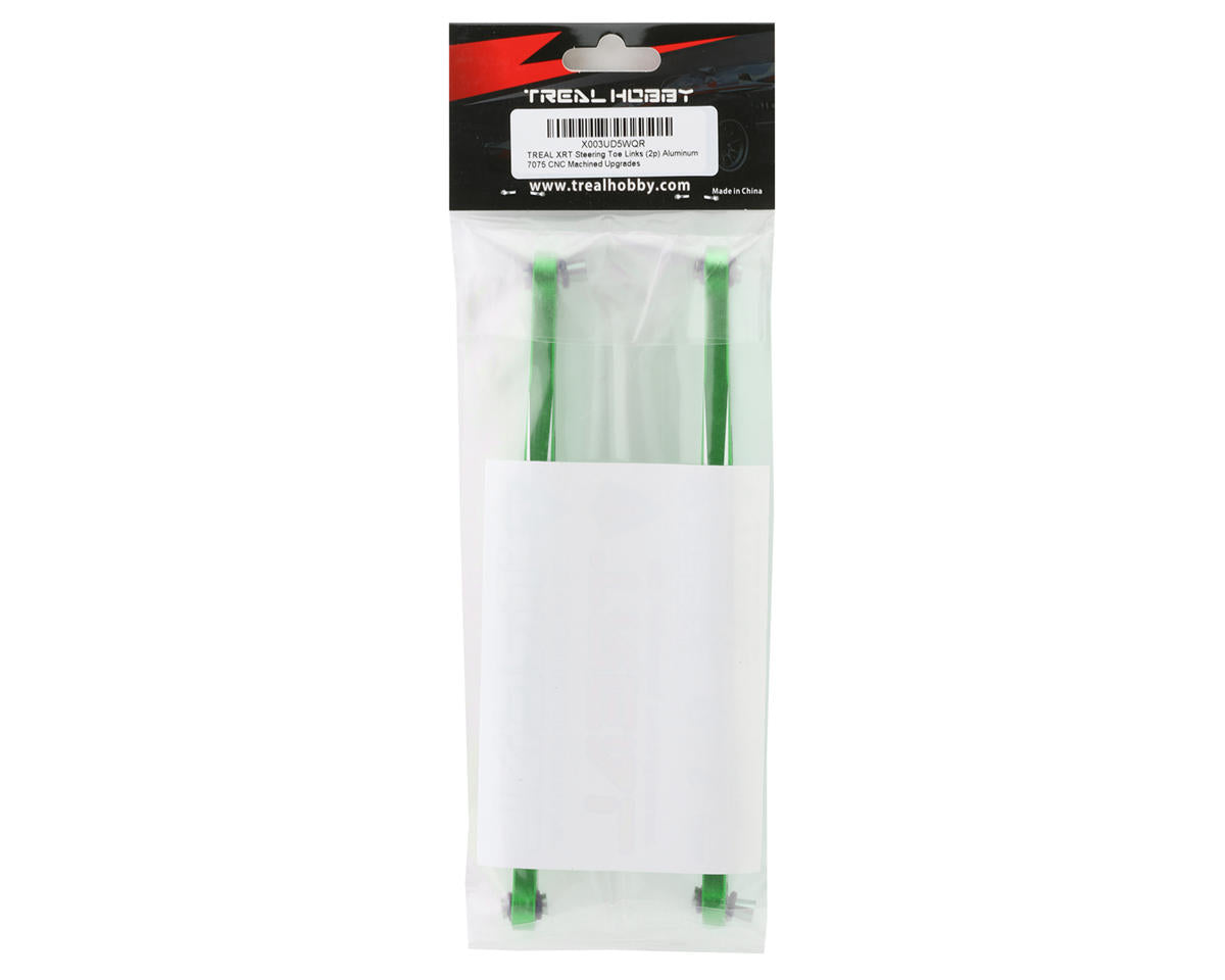 Treal Hobby Aluminum Steering Toe Links for Traxxas XRT (Green) (2)