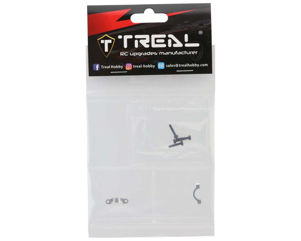 Treal Hobby Vanquish H10 Optic 7075 Aluminum Hydro Ram Steering Clamps