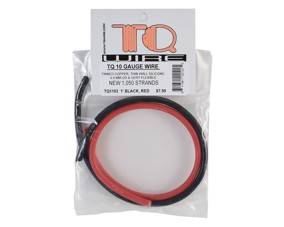 TQ Wire Silicone Wire Kit (Black & Red) (1' Each) (10AWG)