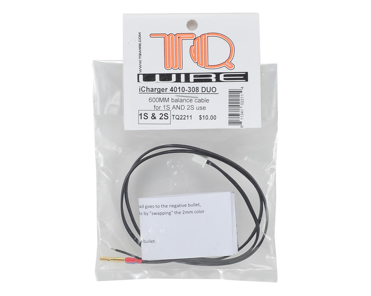 TQ Wire 1S/2S iCharger Balance Extension (600mm)
