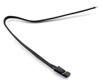 TQ Wire Tripple Black JR Servo Extension (180mm)