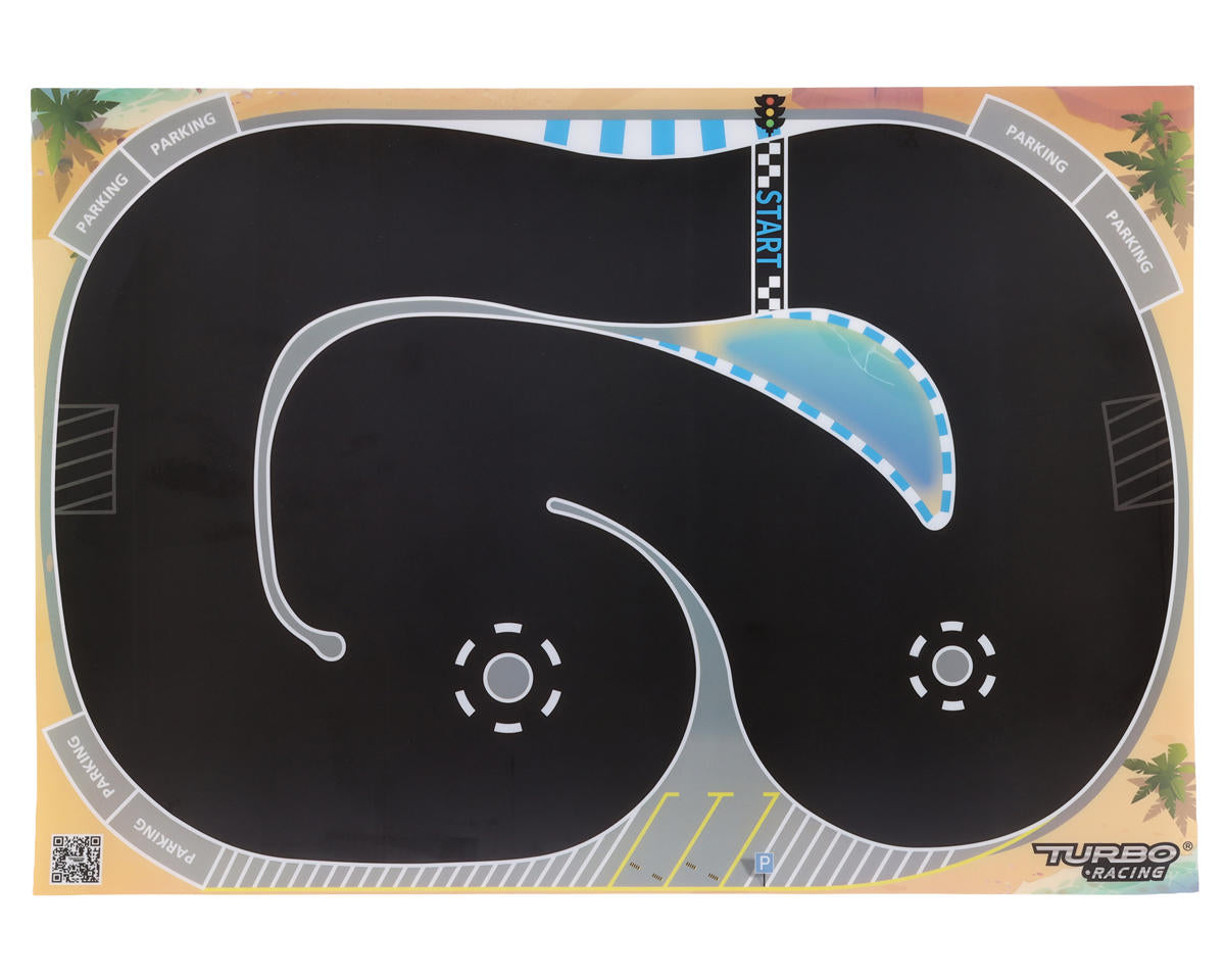 Turbo Racing Micro RC Drift Car Track Mat (35.4x24.8in)