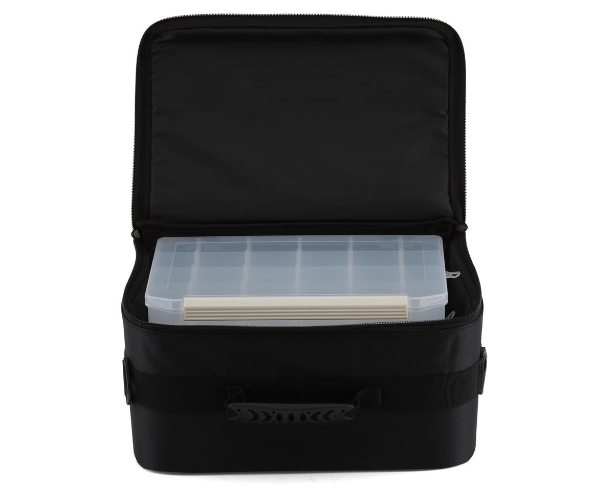 TZO Tires Parts Bag w/3 Tool Boxes (Black)