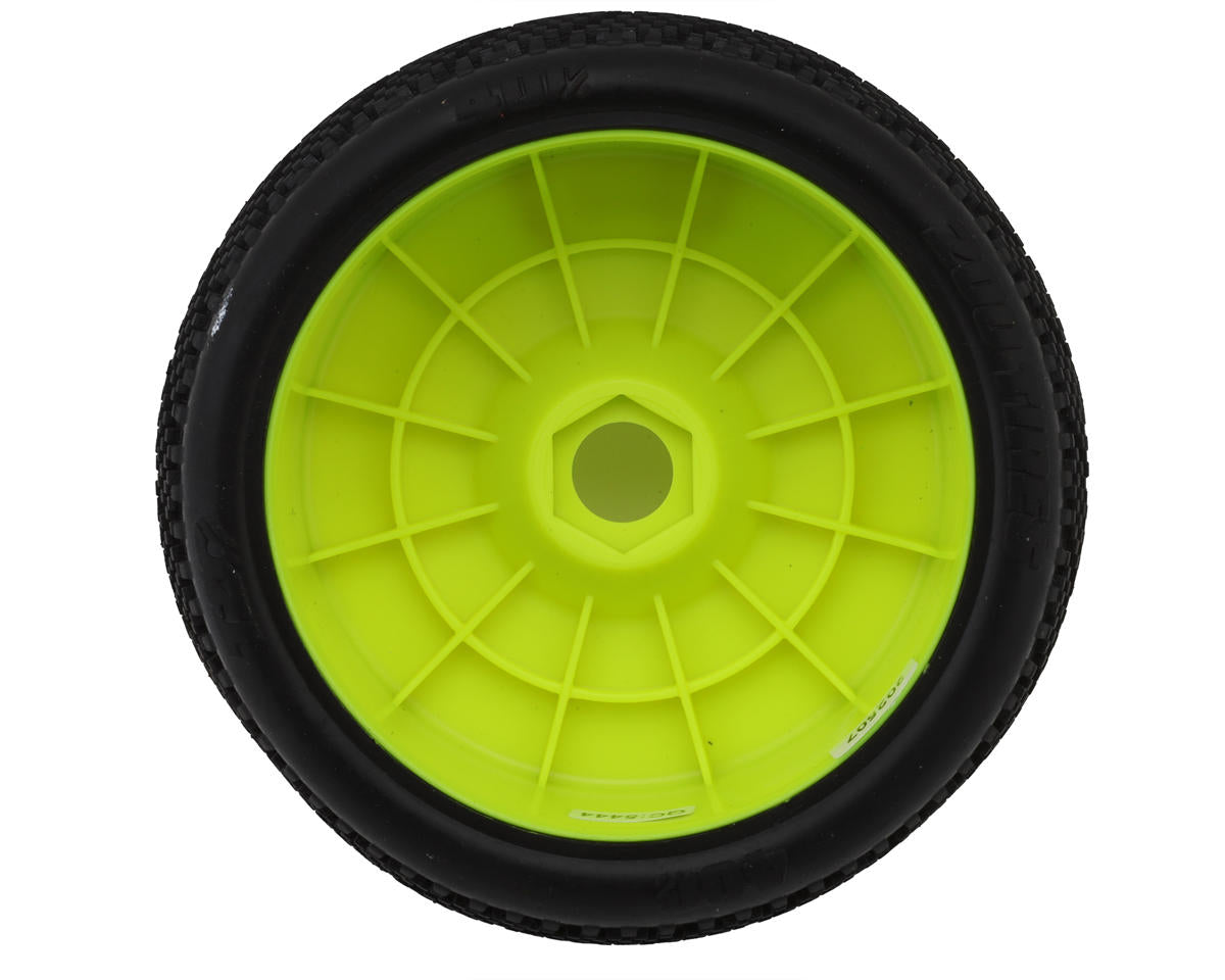 TZO Tires 400 1/8 Buggy Pre-Glued Tire Set (Yellow) (4) (Soft)