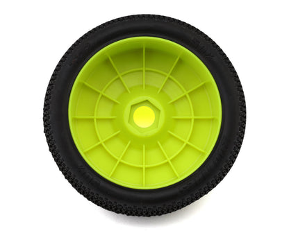 TZO Tires 500 1/8 Buggy Pre-Glued Tire Set (Yellow) (4) (Soft)