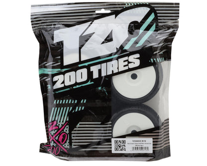TZO Tires 500 1/8 Buggy Non-Glued Tire Set (White) (4) (Ultra Soft)