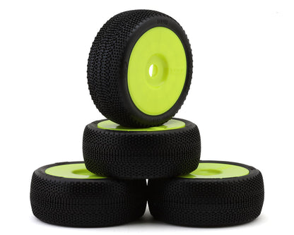 TZO Tires 500 1/8 Buggy Non-Glued Tire Set (Yellow) (4) (Ultra Soft)