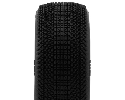 TZO Tires 501 1/8 Buggy Pre-Glued Tire Set (White) (4) (Medium)