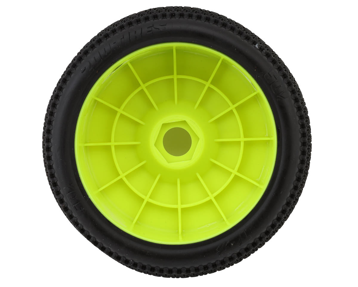 TZO Tires 501 1/8 Buggy Non-Glued Tire Set (Yellow) (4) (Soft)