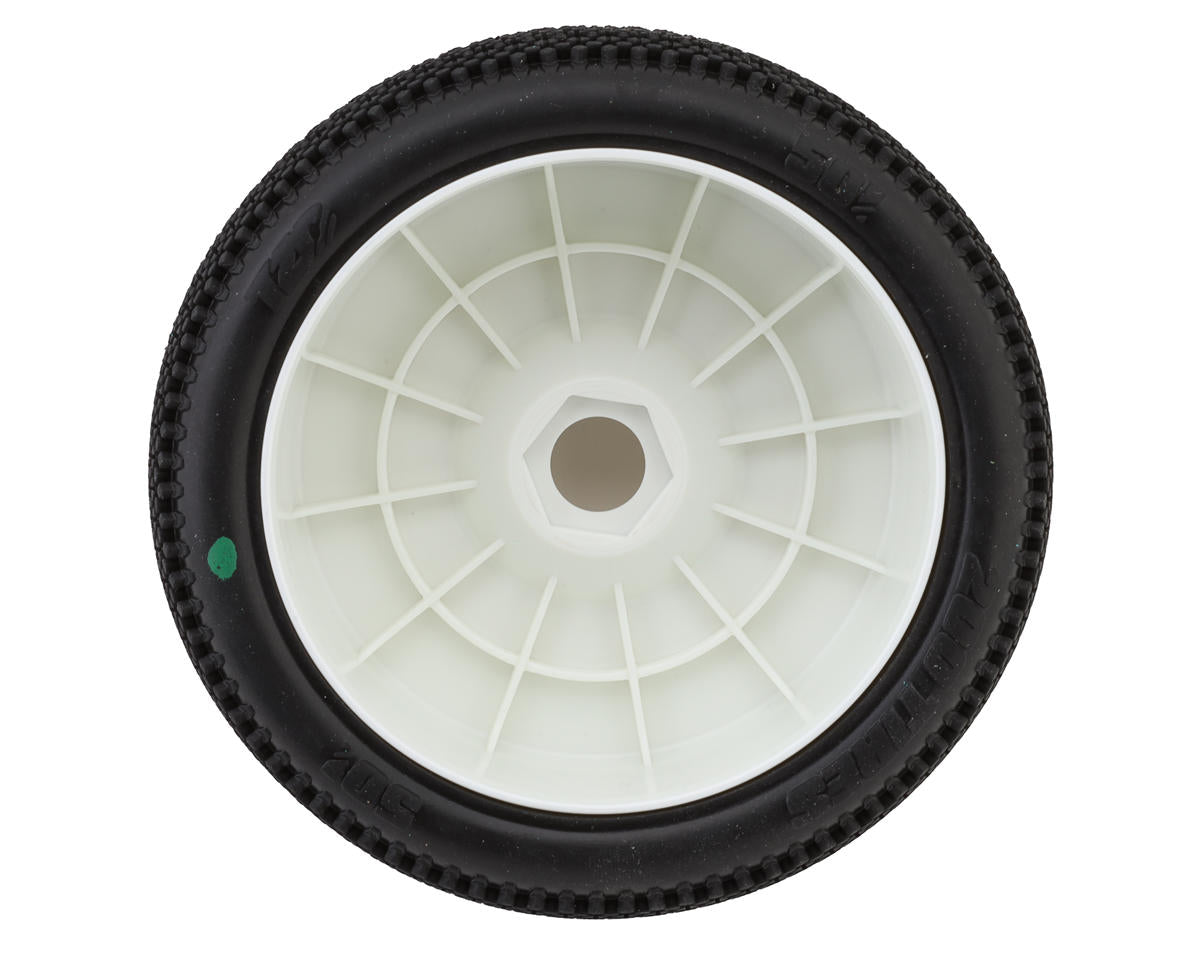 TZO Tires 501 1/8 Buggy Non-Glued Tire Set (White) (4) (Ultra Soft)
